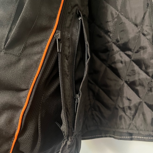 Vance Leathers Textile Fabric Fitted Moto Jacket with Removable Quilted Liner - Picture 7 of 13